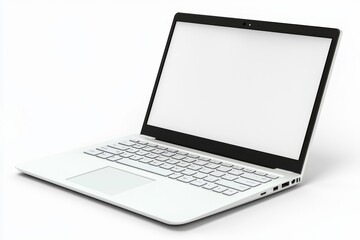 Laptop Mockup on Isolated white background created with Generative AI