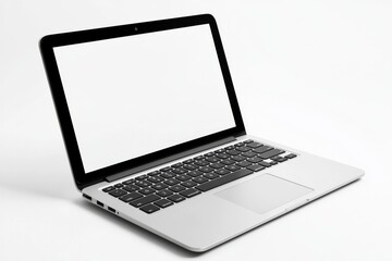 Laptop Mockup on Isolated white background created with Generative AI
