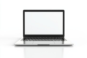 Laptop Mockup on Isolated white background created with Generative AI