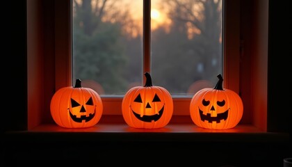 Poster -  Trick or Treat  A Halloween Window Display