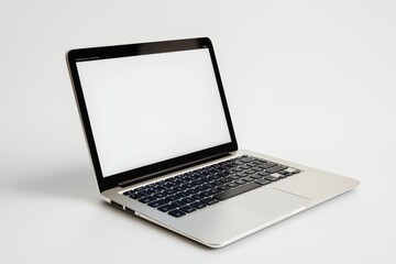 Laptop Mockup on Isolated white background created with Generative AI
