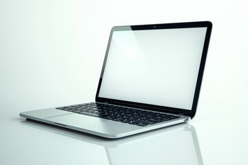 Laptop Mockup on Isolated white background created with Generative AI