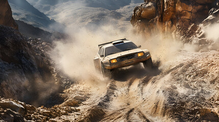 Wall Mural - race off road 