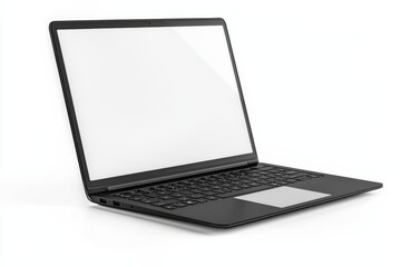 Laptop Mockup on Isolated white background created with Generative AI
