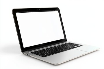 Laptop Mockup on Isolated white background created with Generative AI