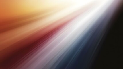 Poster - Abstract Light Rays Background   Orange  Red  White  Blue  Black