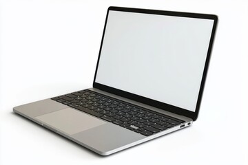 Laptop Mockup on Isolated white background created with Generative AI