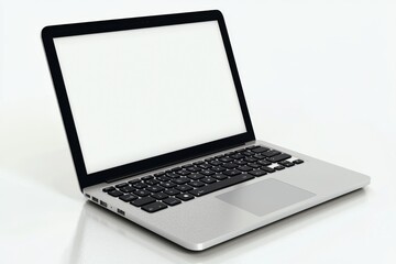 Laptop Mockup on Isolated white background created with Generative AI