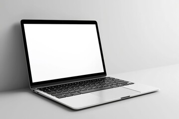 Laptop Mockup on Isolated white background created with Generative AI