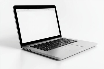 Laptop Mockup on Isolated white background created with Generative AI