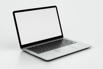 Laptop Mockup on Isolated white background created with Generative AI