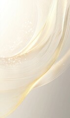 Poster - Gold Wave Abstract.