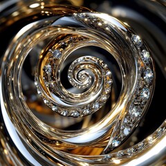 Canvas Print - Diamond Spiral.