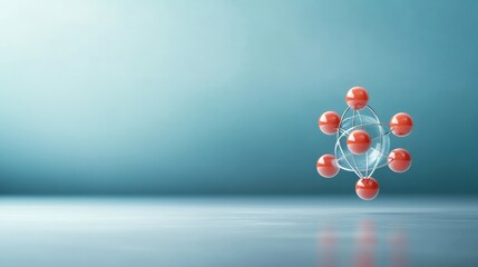 A scientific illustration depicting the Rutherford model of the atom, with electrons orbiting a central nucleus.