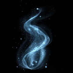 Wall Mural - a magical glow background ethereal night.