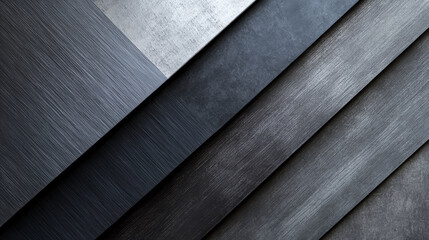 A sleek gradient moving from dark gunmetal gray to jet black, with a metallic sheen for a futuristic, dramatic look.