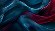 © wolfhound911 - Deep color waves in shades of dark teal, rich burgundy, and navy blue, forming dynamic, abstract shapes with smooth transitions.