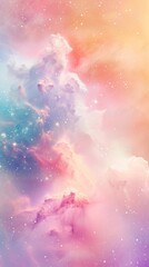 Canvas Print - Space dreamy wallpaper astronomy universe outdoors.