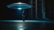 © Yana - Beyond the Milky Way, an alien and its UFO land, bringing cosmic wonder to Earth