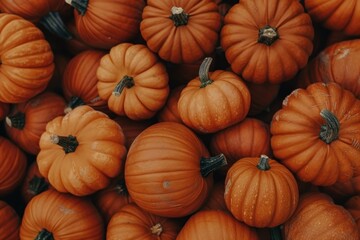 Sticker - Pumpkins vegetable produce cutlery.