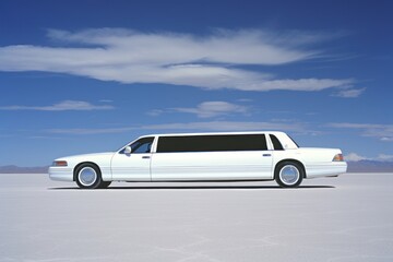 Wall Mural - Limousine transportation vehicle car.