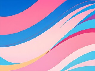 Poster - Abstract Colorful Swirls Background