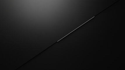 Leinwandbilder - Abstract background with diagonal line dividing black surfaces
