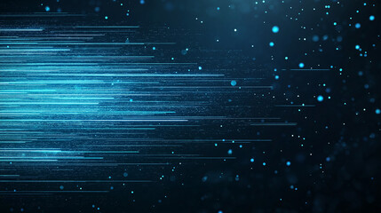 Wall Mural - A blue sky with a lot of stars and a bright blue background
