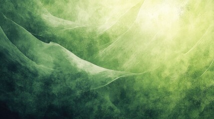 A textured green abstract background with soft curves and light shading, creating a vibrant, fresh look.