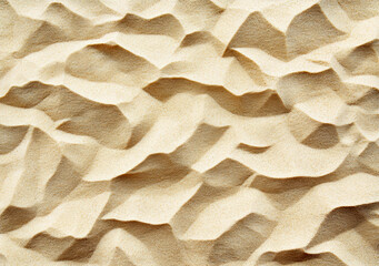 Wall Mural - Close up of sand dunes forming a wavy pattern