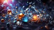 © Erum - Dynamic background for a scientific experiment that highlights creativity and discovery
