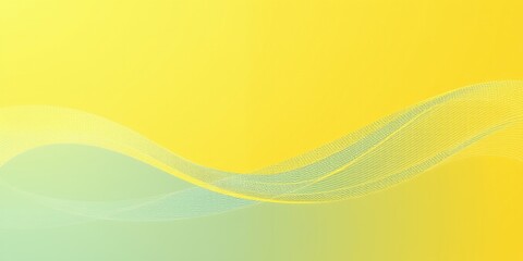 Wall Mural - Abstract yellow and green wave background.