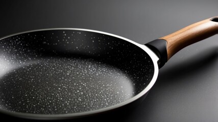 Non stick frying pan with starry night design