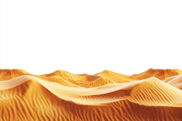 Poster - Golden sand dunes under sky