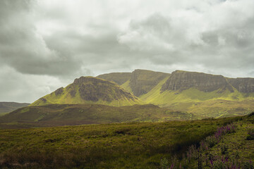 beautiful landscape in isle of skye. highlands of scotland. scotland, united kingdom.