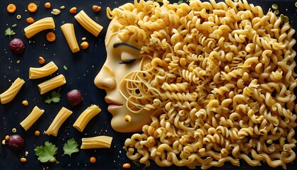 Culinary Creativity: An AI-Generated Pasta-Inspired Sales Forecast Masterpiece