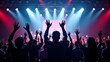 © pondolar - Energetic Crowd Cheering at Live Concert Celebration