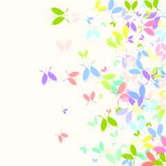 Wall Mural - butterflies flying shape vector design Colorful Butterflies clipart set. Pink butterfly. Butterfly pattern. Vector seamless background.  Vector eps 10