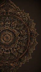 Wall Mural - Elegant mandala design for a luxury background.