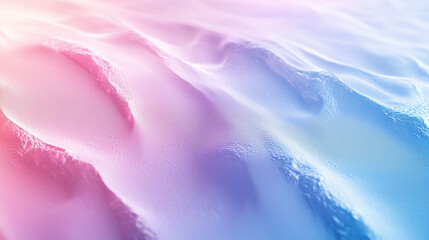 Poster - Textured Pink And Blue Sand Dunes Soft Abstract Gradient