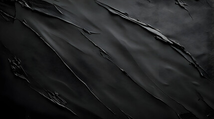 Wall Mural - Abstract Black Paint Texture Background, Creating a Dramatic and Moody Design with Diagonal Brushstrokes for Graphic Design and Artistic Projects