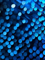 Wall Mural - abstract blue circle background, perfect for modern, technology, or digital designs, symbolizing ene