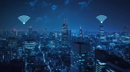 Smart City Wifi Lan Networks 