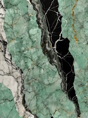 Wall Mural - Mint marble with onyx texture.