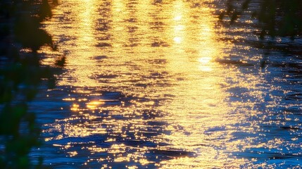 Poster - Sunset at the seaside