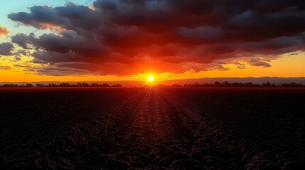 Wall Mural - Sunset at the seaside