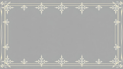 gray wallpaper with vintage patterns