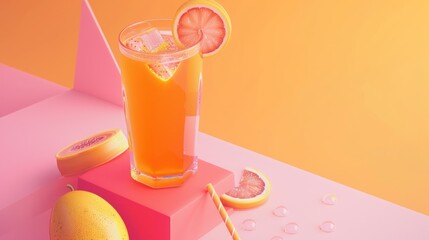 Poster - Refreshing Summer Drink