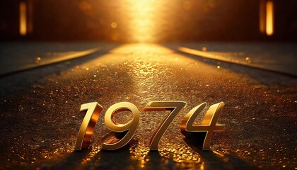 Sticker - Golden 1974: A Year of Transformation