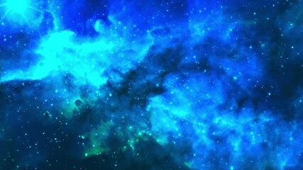 Wall Mural - colorful nebula space galaxy background
